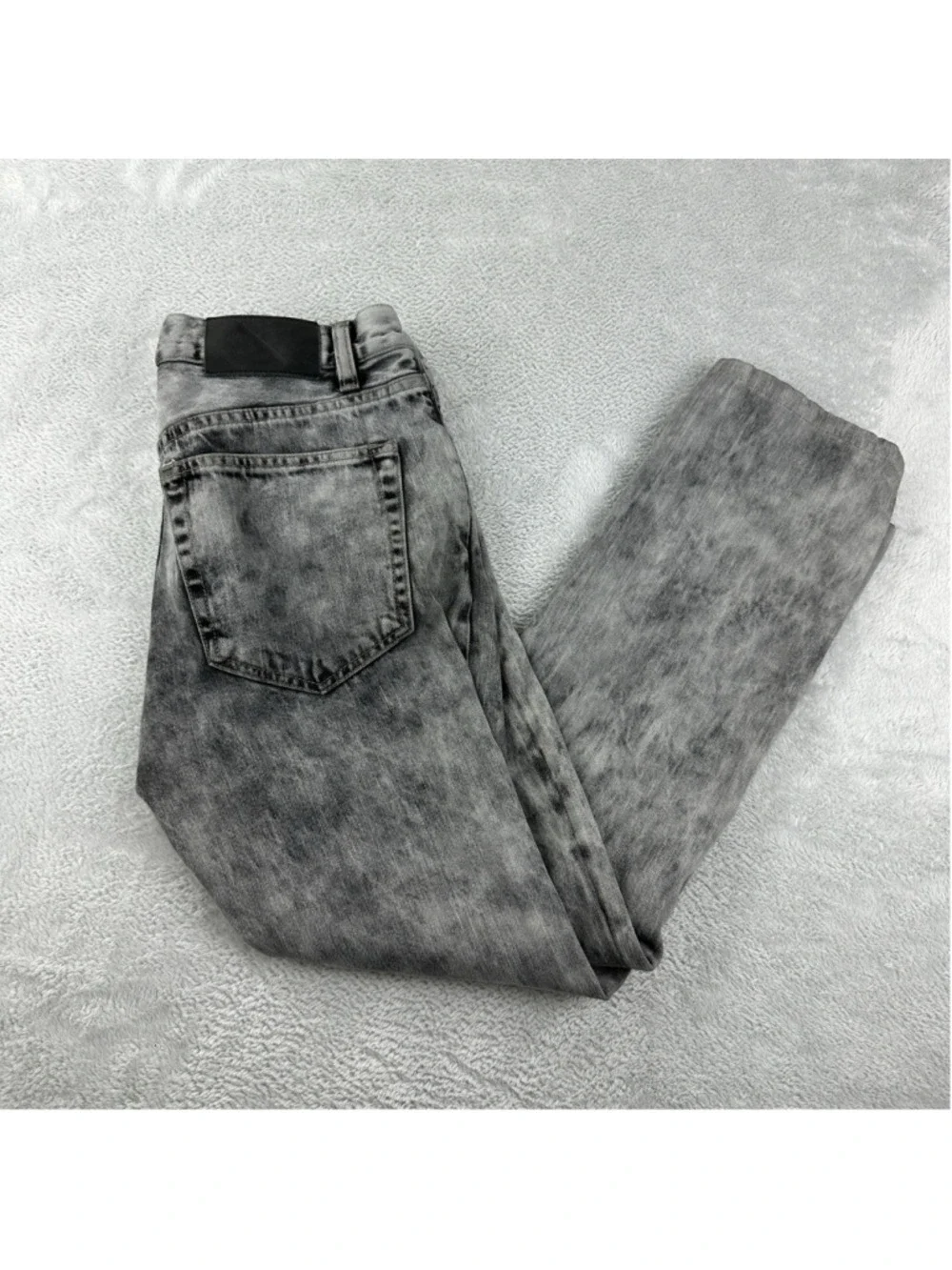 Saturdays NYC Mens Jeans Black Slim Fit Luke Denim Size 32x26